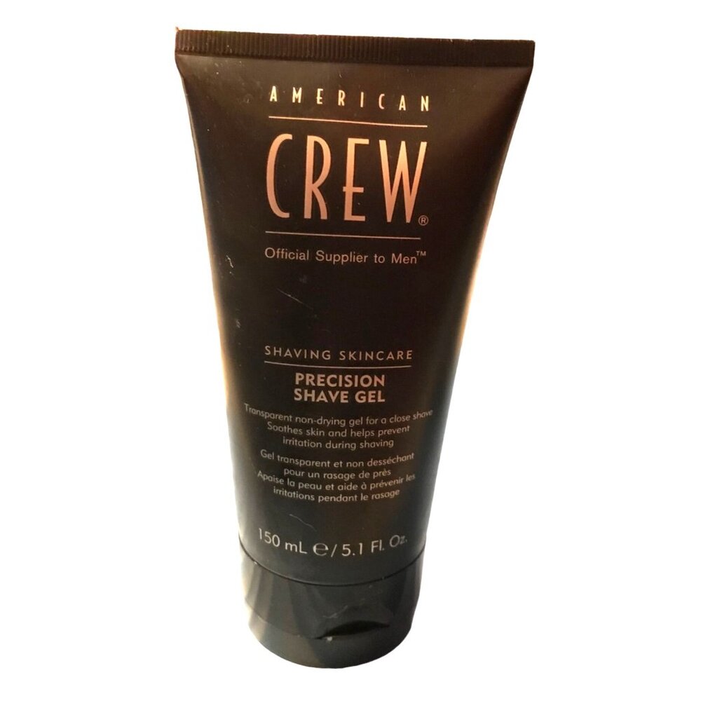 American Crew Precision Shave Gel 150ml Non-Drying Transparent Mens Shaving Gel